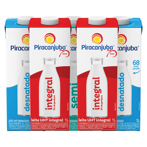 Leite Piracanjuba 1 Lt