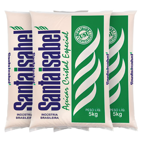 Açúcar Cristal Santa Isabel 5 Kg