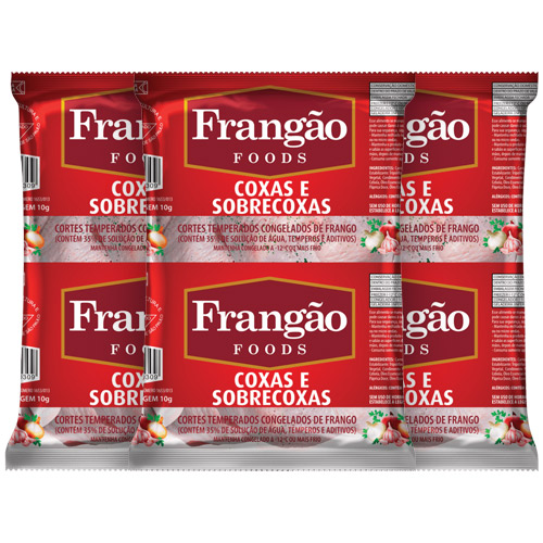 Coxas e Sobrecoxas de Frango Frangão Foods Kg
