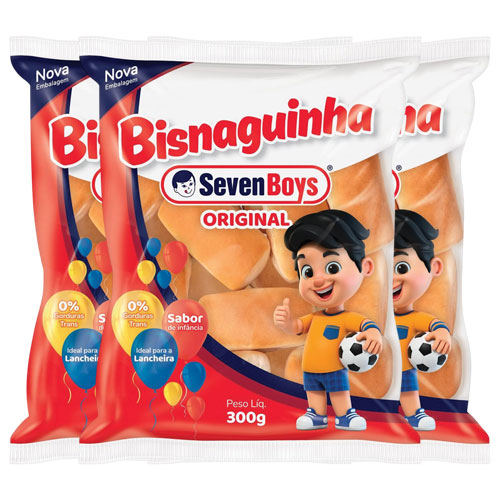 Bisnaguinha Seven Boys 300 Gr