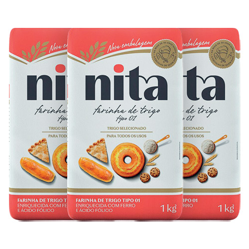 Farinha de Trigo Nita 1 Kg
